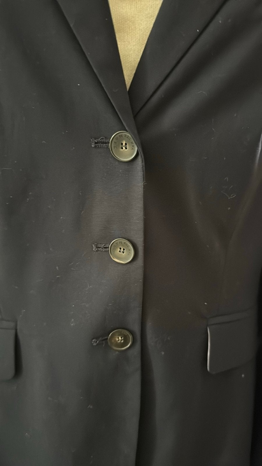 Donkerblauw Colbert Maat 44 - Mark van der, Kleding | Dames, Blauw, Maat 42/44 (L), Ophalen of Verzenden, Zo goed als nieuw
