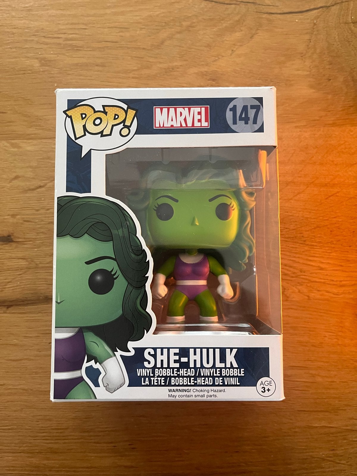 Funko Pop! Marvel She-Hulk #147 - Vinyl Bobble-Head, Ophalen of Verzenden, Nieuw