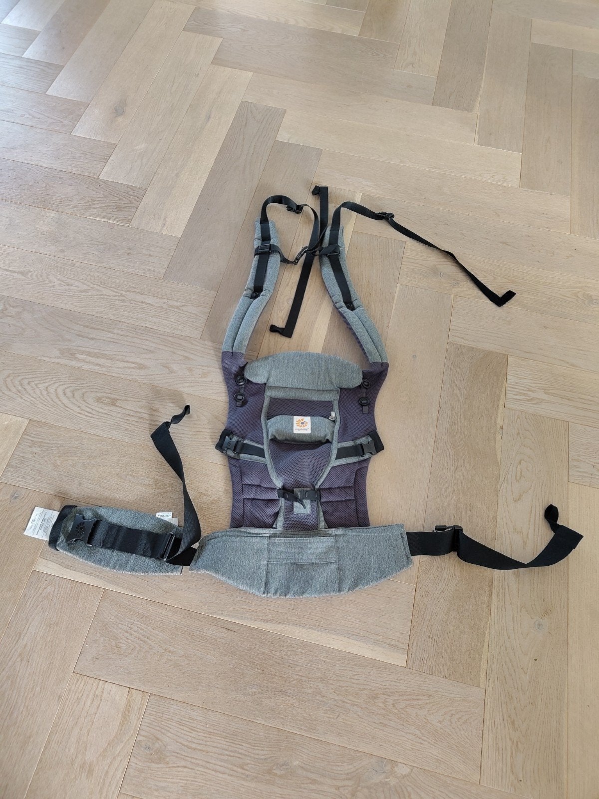 Ergobaby Adapt Cool Air Draagzak - Classic Weave, Overige merken, Gebruikt, Ophalen of Verzenden, Buik, Rug of Zij
