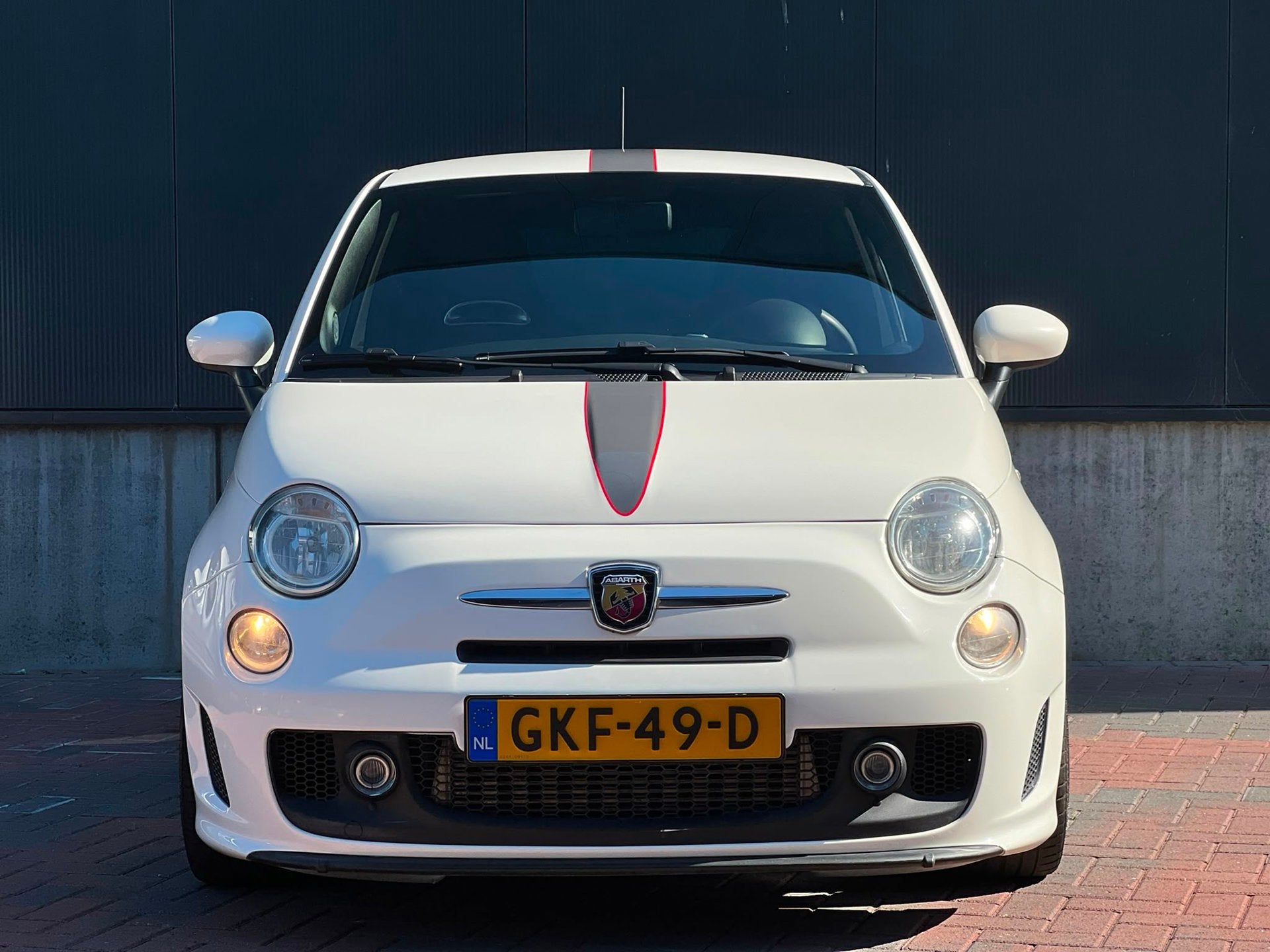 Fiat 500 1.4 T-Jet Abarth-Sport Elaborabile * Digital * Crui, Auto's, Voorwielaandrijving, Gebruikt, 4 cilinders, Alcantara