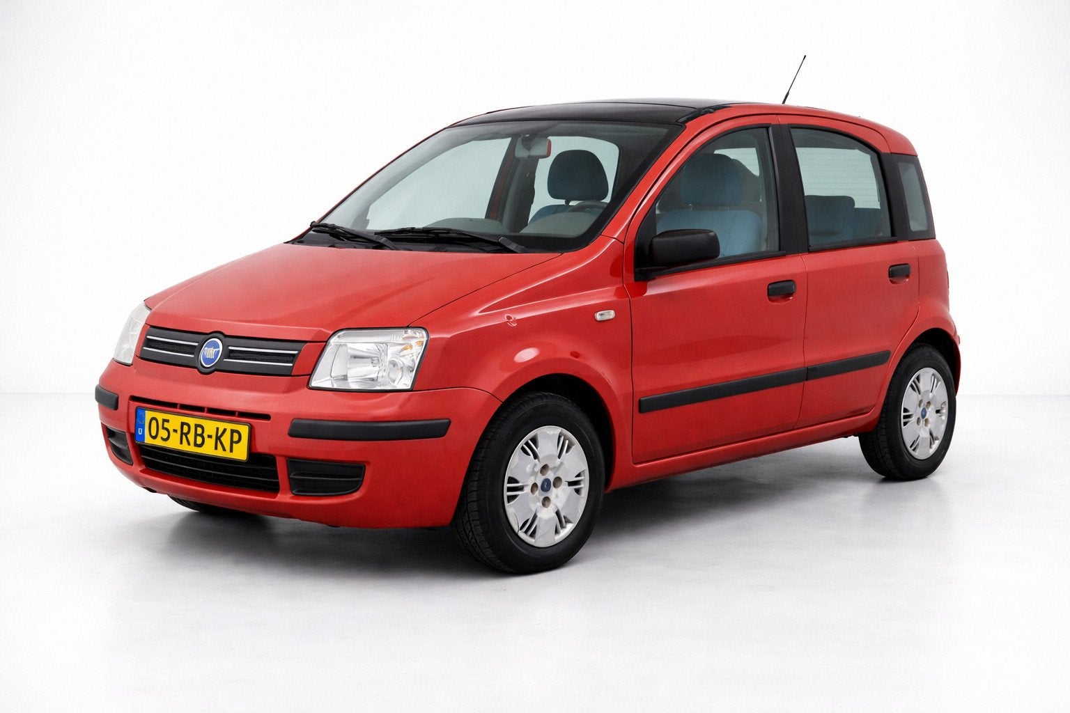Fiat Panda 1.2 Dynamic PANORAMADAK + NIEUWE APK, Voorwielaandrijving, Elektrische ramen, Stof, Gebruikt