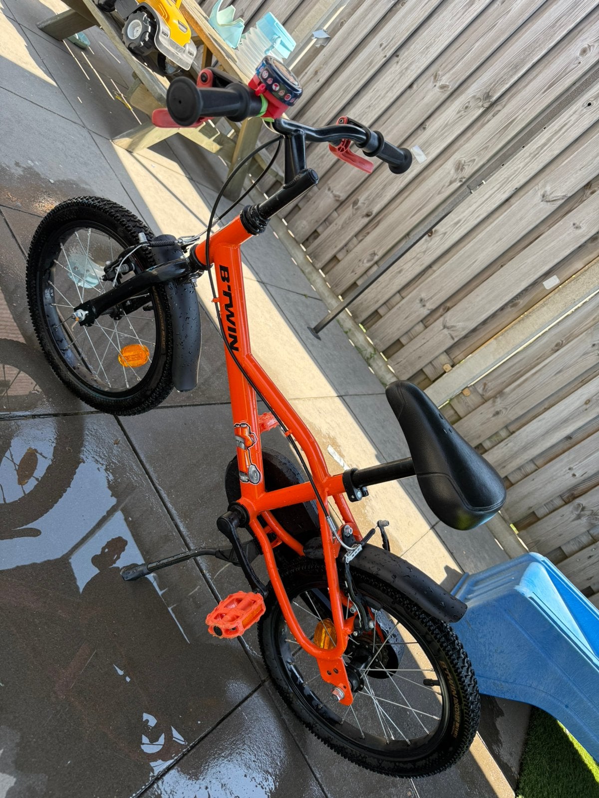 Jongensfiets 16inch, Fietsen en Brommers, Fietsen | Kinderfietsjes, Ophalen, Zo goed als nieuw, 16 tot 20 inch