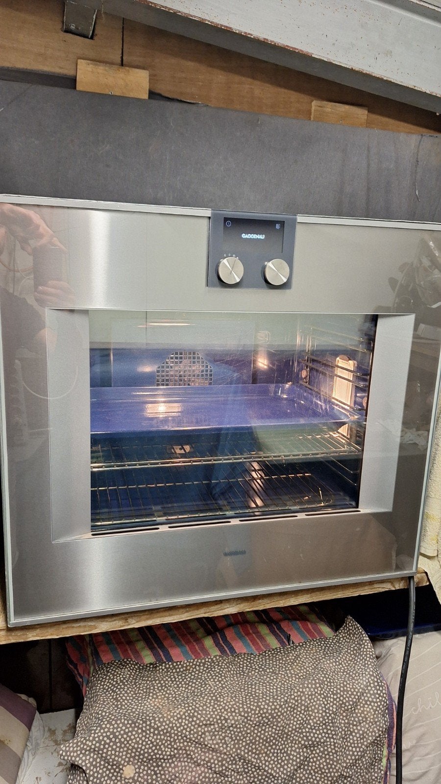 grote Gaggenau combi oven veel kook programma's BO481111, Witgoed en Apparatuur, Ophalen, Hete lucht, 60 cm of meer, Inbouw