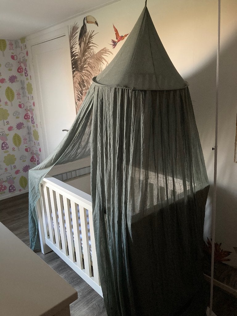 Klamboe babykamer, Kinderen en Baby's, Kinderkamer | Inrichting en Decoratie, Ophalen, Zo goed als nieuw, Klamboe
