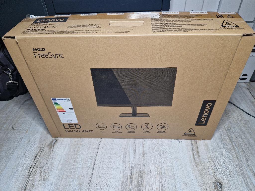 Lenovo L24i-30 monitor, Ophalen, HDMI, Full HD, Zo goed als nieuw