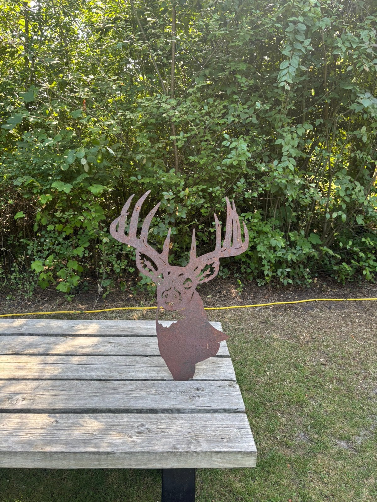 Cortenstaal hert, Tuin en Terras, Ophalen of Verzenden, Nieuw