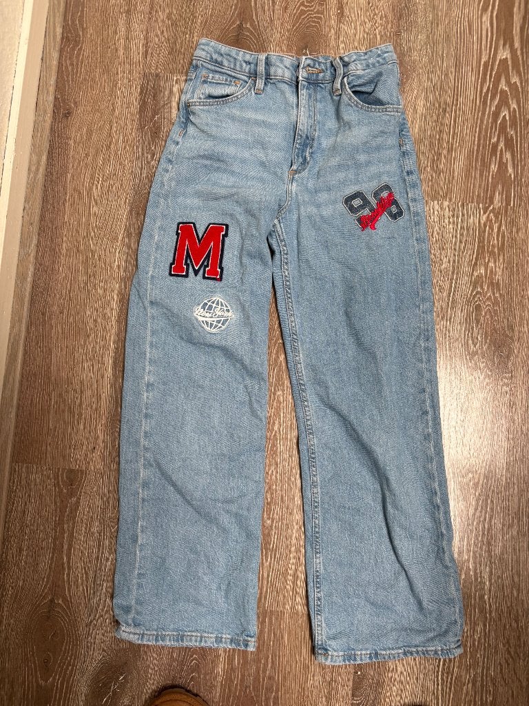 Spijkerbroek H&M in maat 146/152, Ophalen, Gebruikt, Meisje, Broek