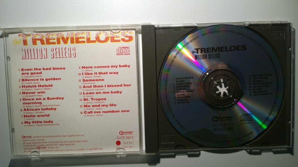 The Tremeloes - Million Sellers, Cd's en Dvd's, Ophalen of Verzenden, Zo goed als nieuw, Pop, Album