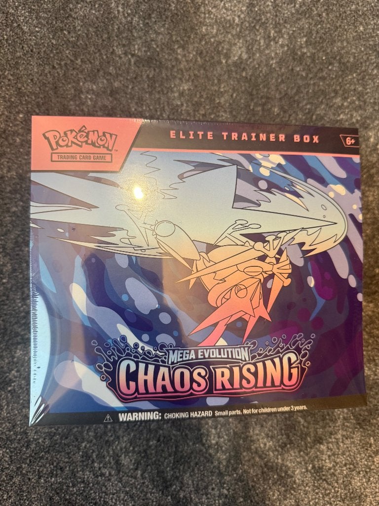 Pokémon Chaos Rising ETB Sealed, Ophalen of Verzenden, Nieuw, Boosterbox