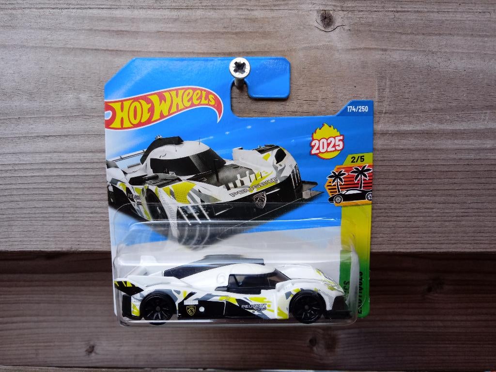 Peugeot 9x4 Hypercar Hotwheels, Hobby en Vrije tijd, Modelauto's | Overige schalen, Ophalen, Nieuw, Auto