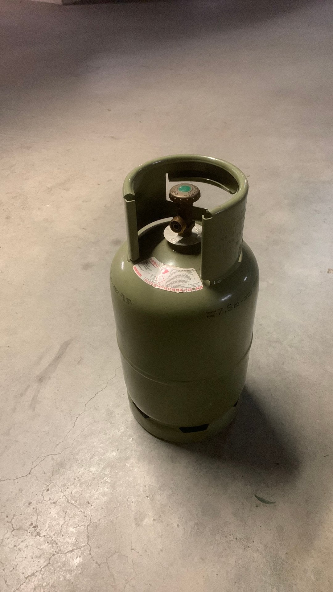 Gasfles (propaan), Ophalen of Verzenden, Zo goed als nieuw