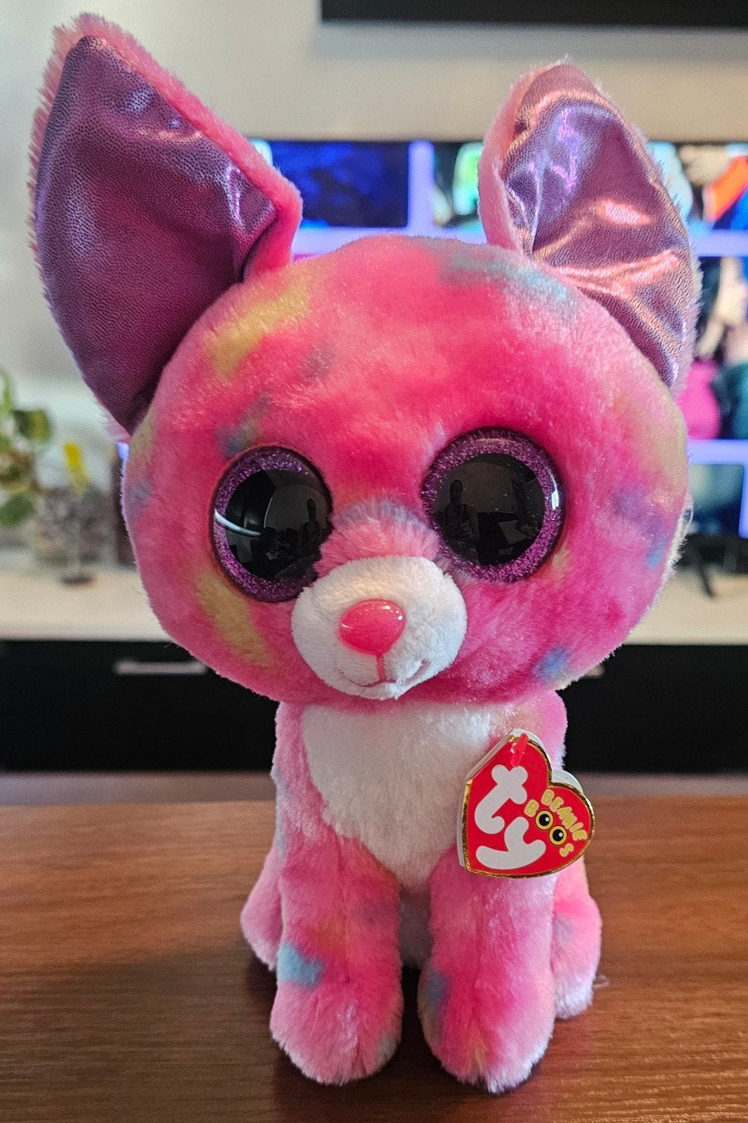Ty Beanie Boo Chihuahua Roze Pluche Knuffel, Kinderen en Baby's, Speelgoed | Knuffels en Pluche, Roze, Klein (minder dan 20 cm)
