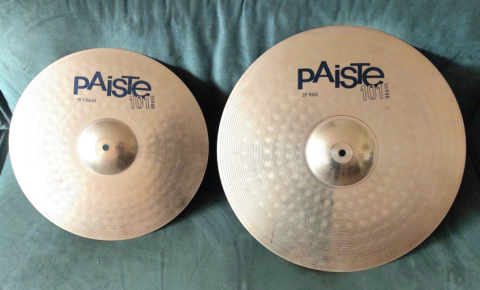 Paiste 101 Brass, Ophalen of Verzenden, Gebruikt, Drums of Percussie