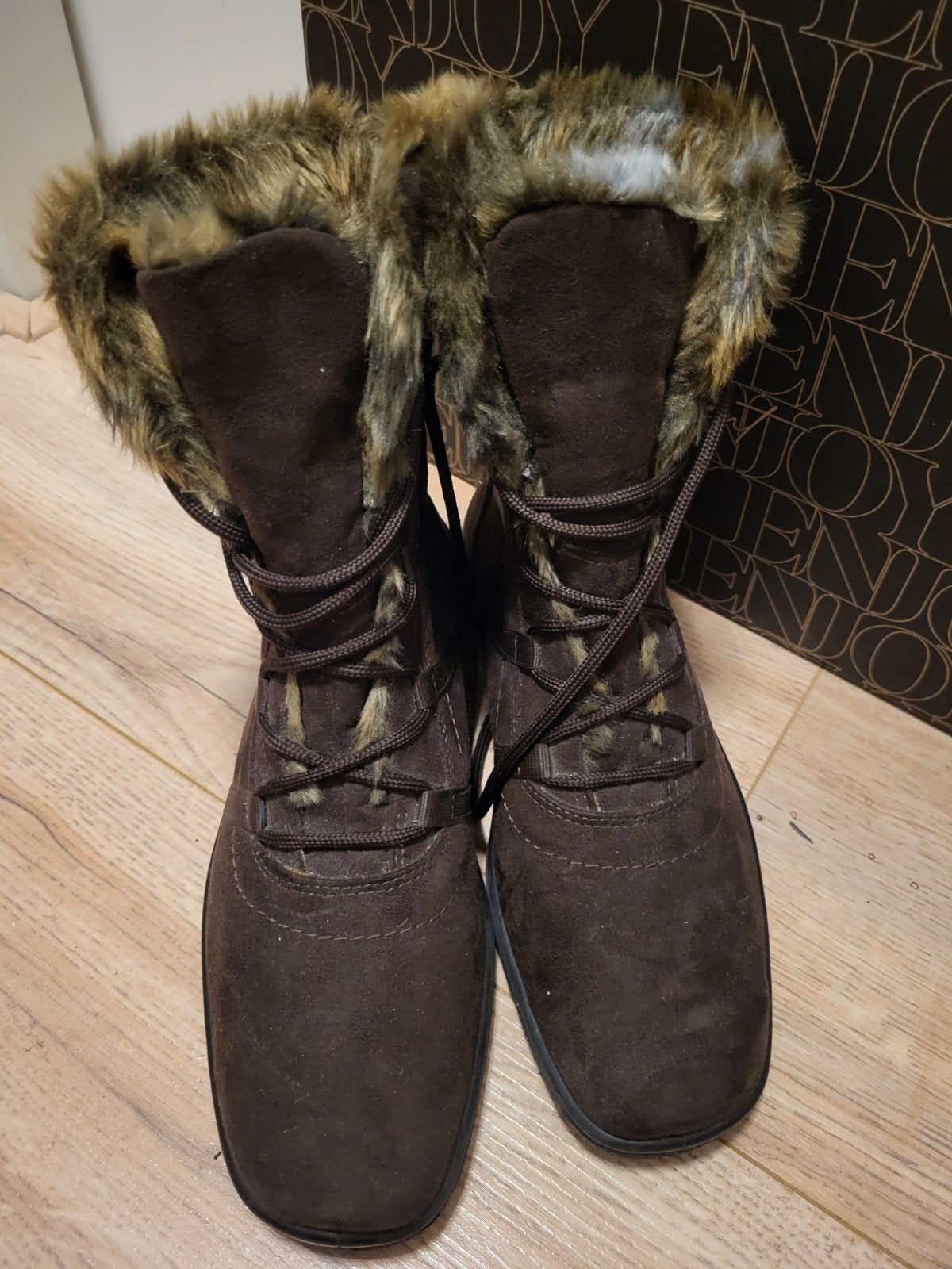 Ara Gore-Tex Winterlaarzen - Maat 5.5 (38.5), Bruin, Lage of Enkellaarzen, Ophalen of Verzenden, Zo goed als nieuw