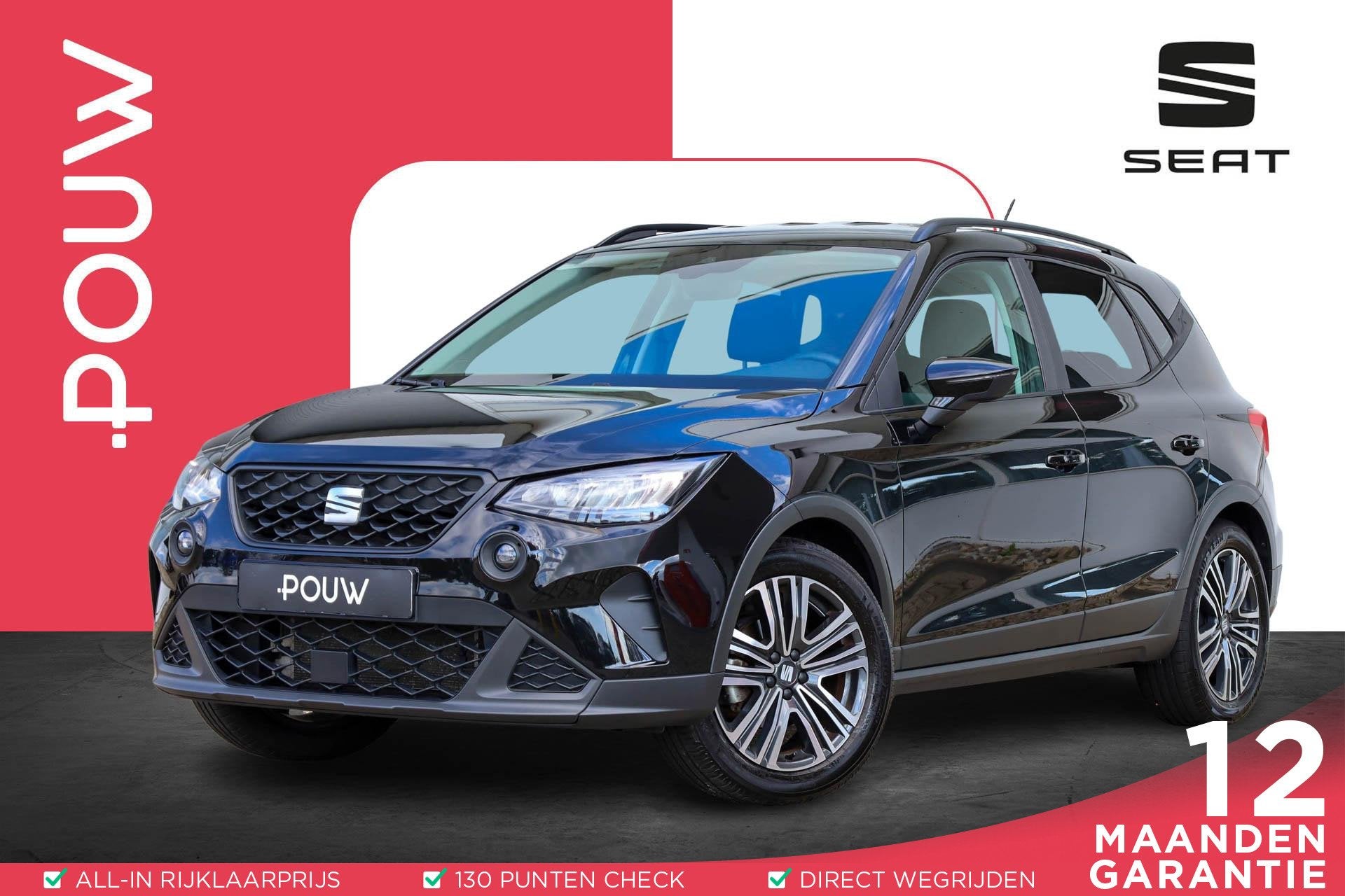 SEAT Arona 1.0 TSI 95pk Style | Parkeersensor | LM Velgen 17, Auto's, 12 maanden, Stof, Gebruikt, 95 pk