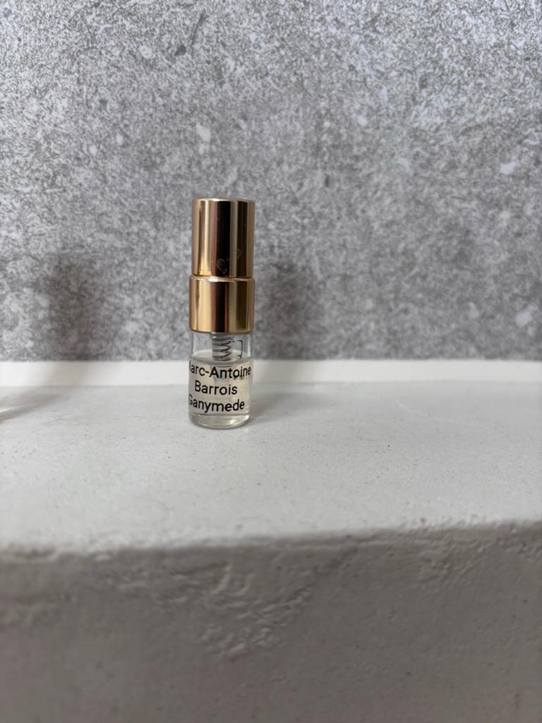 Marc-Antoine Barrois Ganymede parfum sample 2ml, Sieraden, Tassen en Uiterlijk, Uiterlijk | Parfum, Ophalen of Verzenden, Zo goed als nieuw