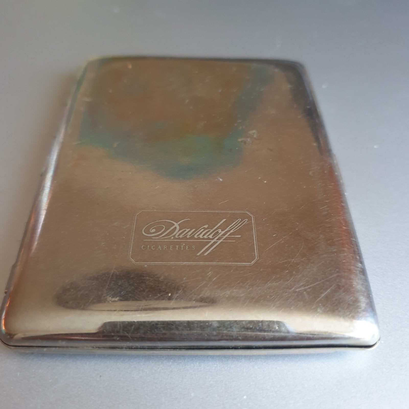 Davidoff sigaretten etui / sigarettenhouder, Verzamelen, Rookartikelen, Aanstekers en Luciferdoosjes, Ophalen of Verzenden, Gebruikt