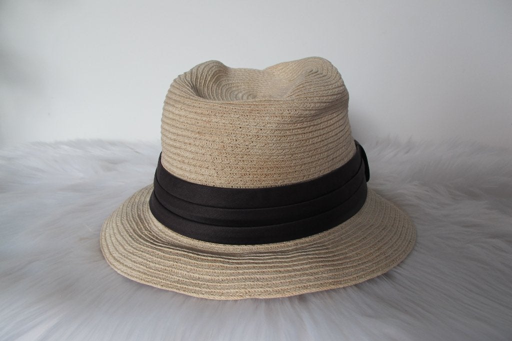 Straw hat (IZZUE), 55 cm (S, 6⅞ inch) of minder, Hoed, Ophalen of Verzenden, IZZUE