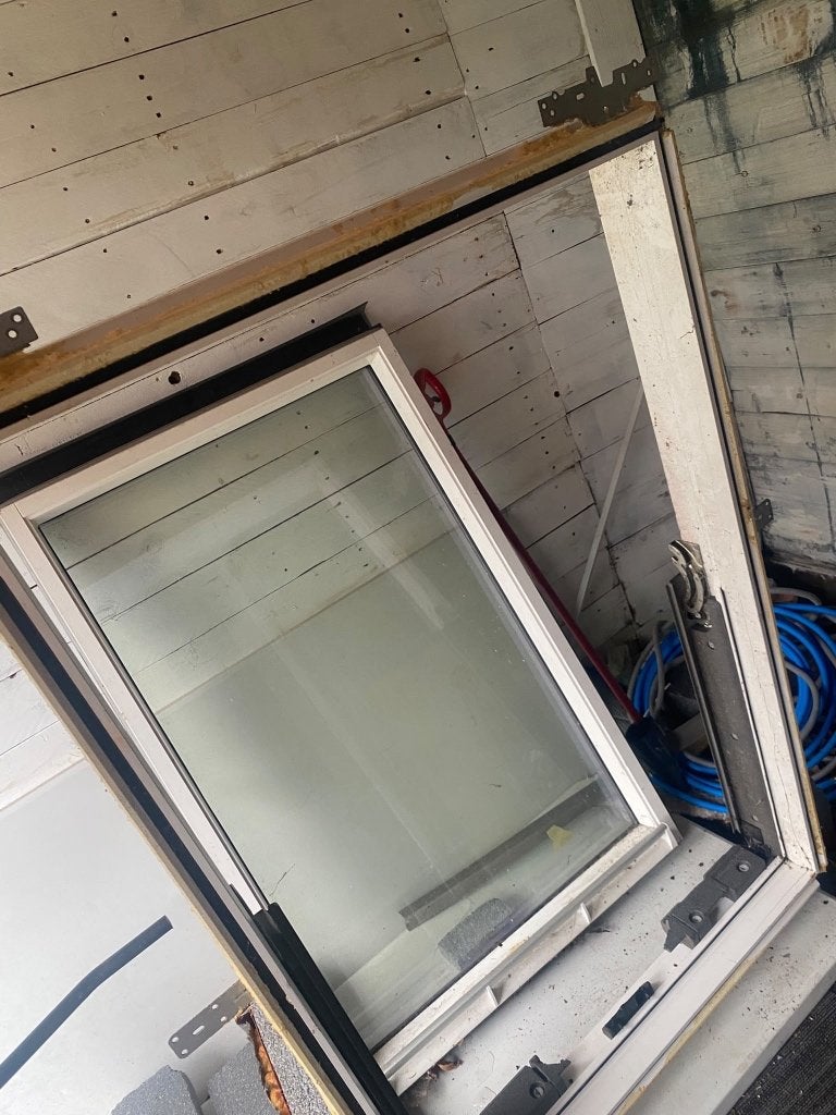 Velux dakraam incl alle onderdelen, Ophalen, Gebruikt, Minder dan 80 cm, 80 tot 120 cm