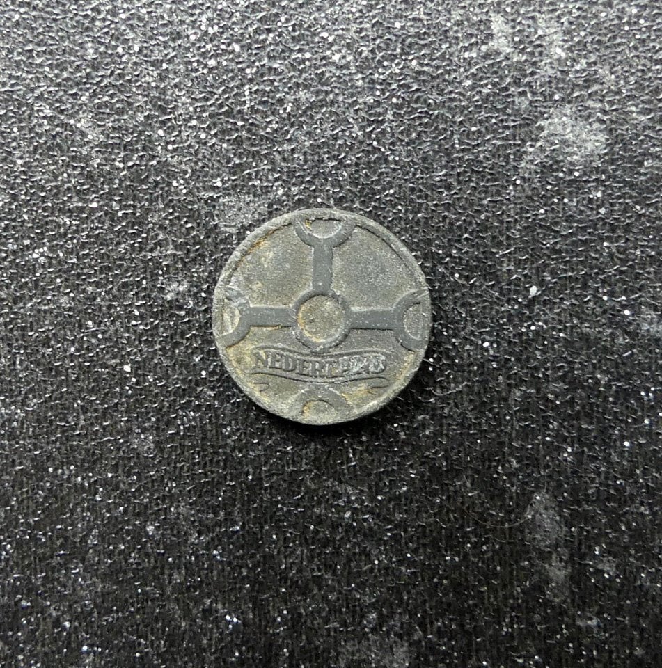 Munt 1 cent 1941 Nederland oorlogsmunt Wilhelmina tijd, Postzegels en Munten, Munten | Nederland, Ophalen of Verzenden, Koningin Wilhelmina