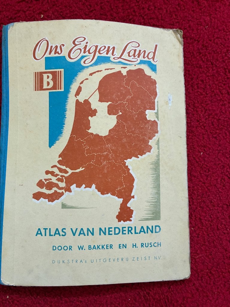 Ons eigen land - atlas van Nederland, Boeken, Atlassen en Landkaarten, Overige atlassen, 1800 tot 2000, Nederland, Ophalen
