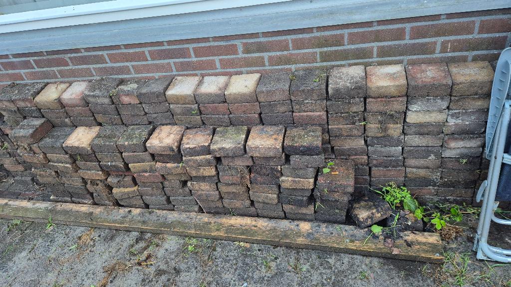[Gratis] Nette15x15 Stenen voor in de tuin, Tuin en Terras, Ophalen, Gebruikt, Beton, Klinkers