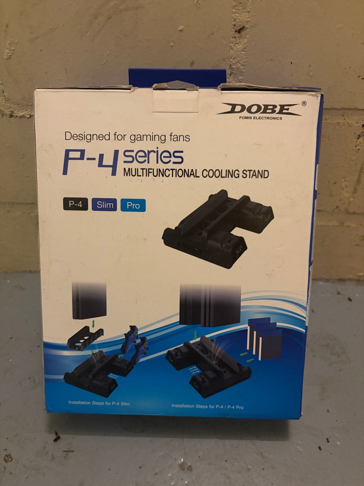 DOBE P-4 Multifunctionele Koelstandaard voor PS4 Slim/Pro, Ophalen, Nieuw, Overige controllers, PlayStation 4
