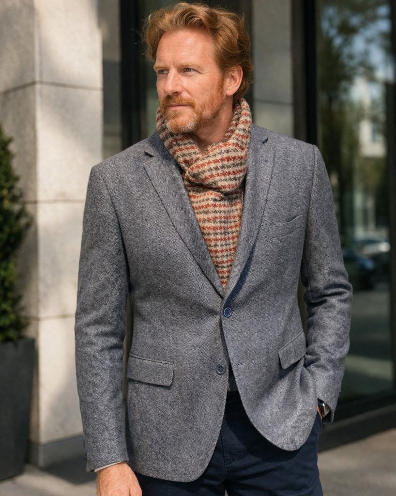 Tweedmix maat 54 zachtblauw maat 54 €50, Kleding | Heren, Maat 52/54 (L), Tweedmix, Nieuw, Verzenden