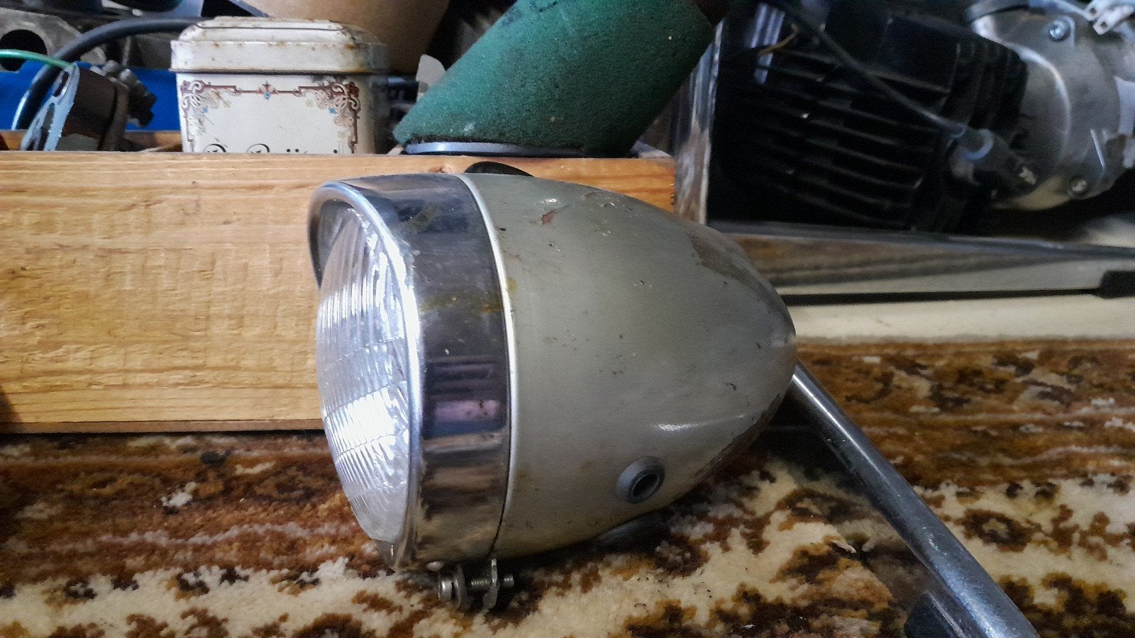 Puch Maxi N ei koplamp, Ophalen, Gebruikt, Koplamp