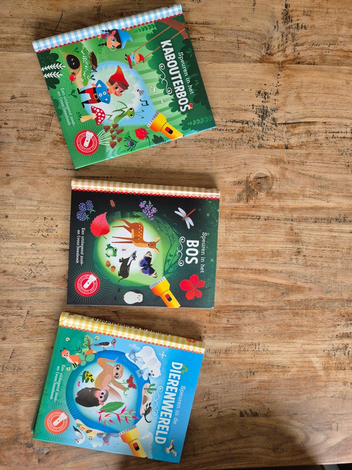Speuren in de dierenwereld / in het bos / in het kabouterbos, Ophalen of Verzenden, Zo goed als nieuw, Fictie algemeen