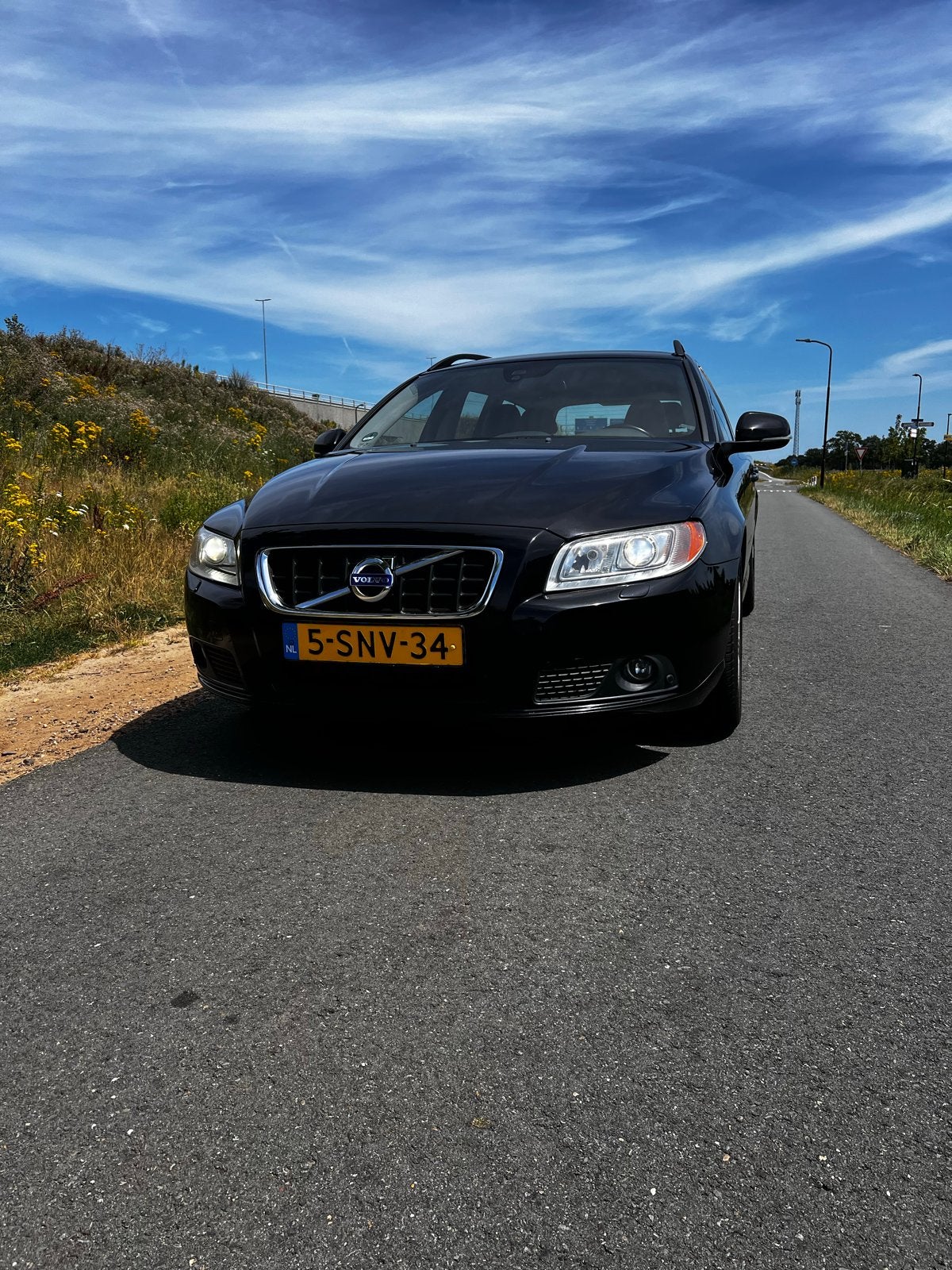 Volvo V70 2.0 D3 2013 Zwart 5cilinder, Auto's, Volvo, Particulier, V70, Adaptieve lichten, Airbags, Airconditioning, Alarm, Automatische klimaatregeling