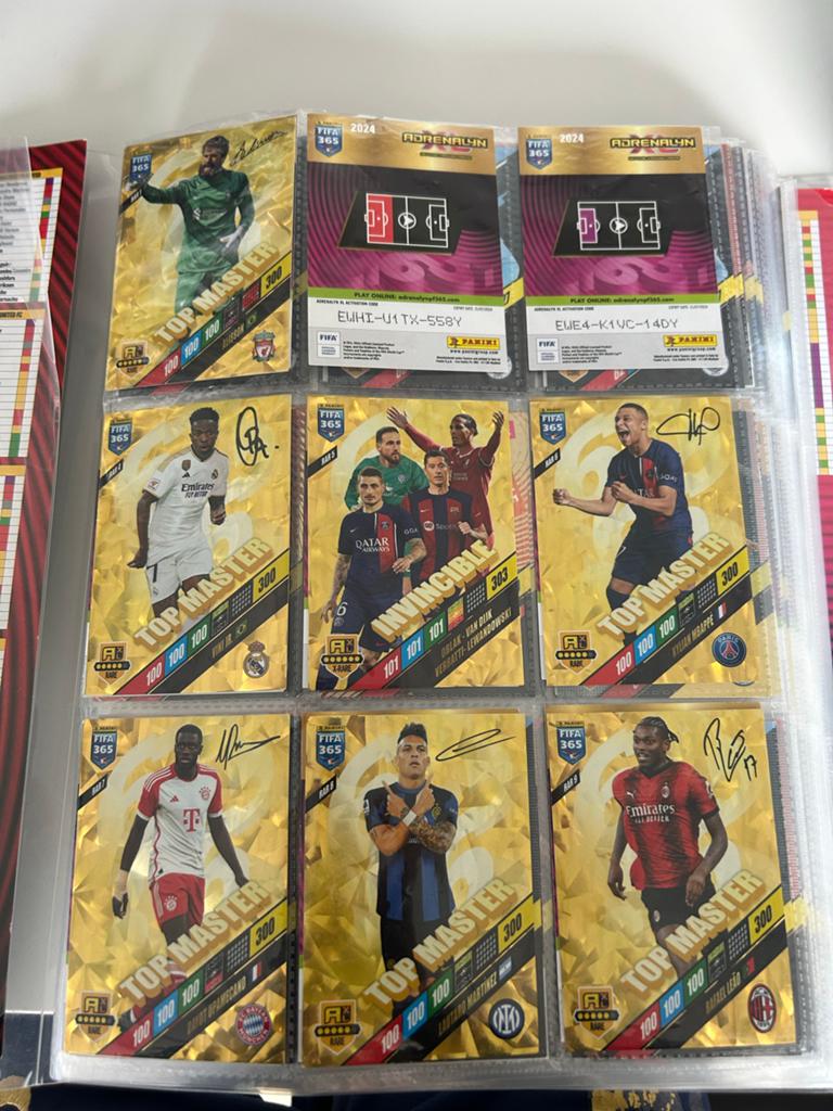 FIFA 365 Adrenalyn XL 2024 Voetbalkaarten Collectie, Ophalen of Verzenden, Zo goed als nieuw, Meerdere kaarten