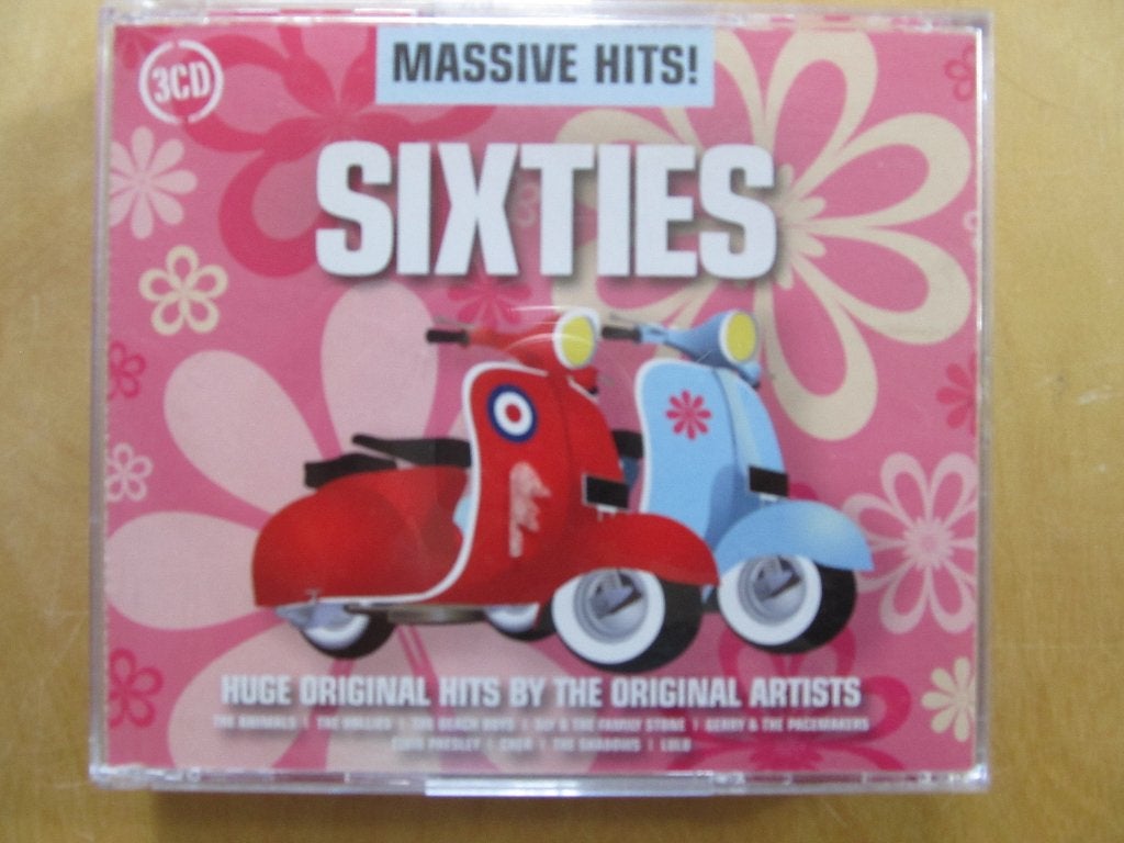 3CD Sixties Massive hits! Original hits by original artists, Cd's en Dvd's, Boxset, Ophalen of Verzenden, Zo goed als nieuw, Pop