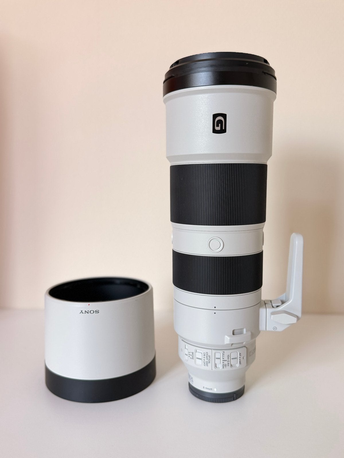 Sony FE 200-600mm F5.6-6.3 G OSS Lens - Zo goed als nieuw, Sony E-mount, Sony, Zo goed als nieuw, Statiefgondel