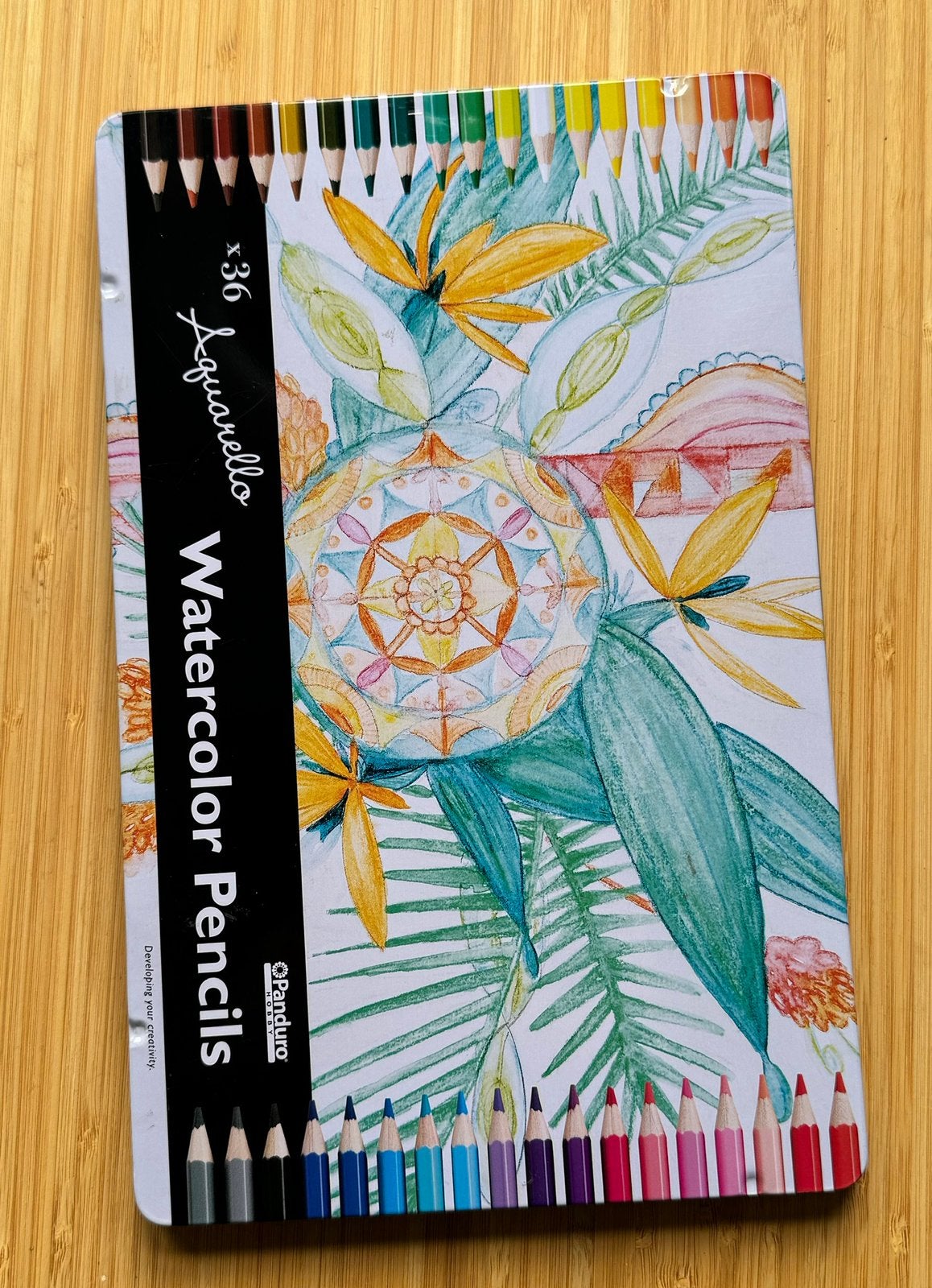 Aquarelpotloden / watercolor pencils, Ophalen of Verzenden, Zo goed als nieuw, Potlood of Stift