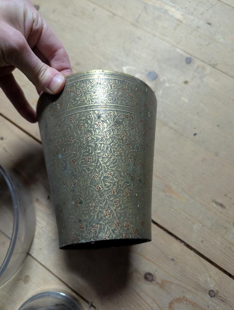 Beker met deksel, Antiek en Kunst, Ophalen
