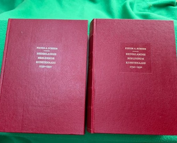 Lexicon Nederlandse Beeldende Kunstenaars 1750-1950 (2 delen, Ophalen of Verzenden, Gelezen, Overige onderwerpen