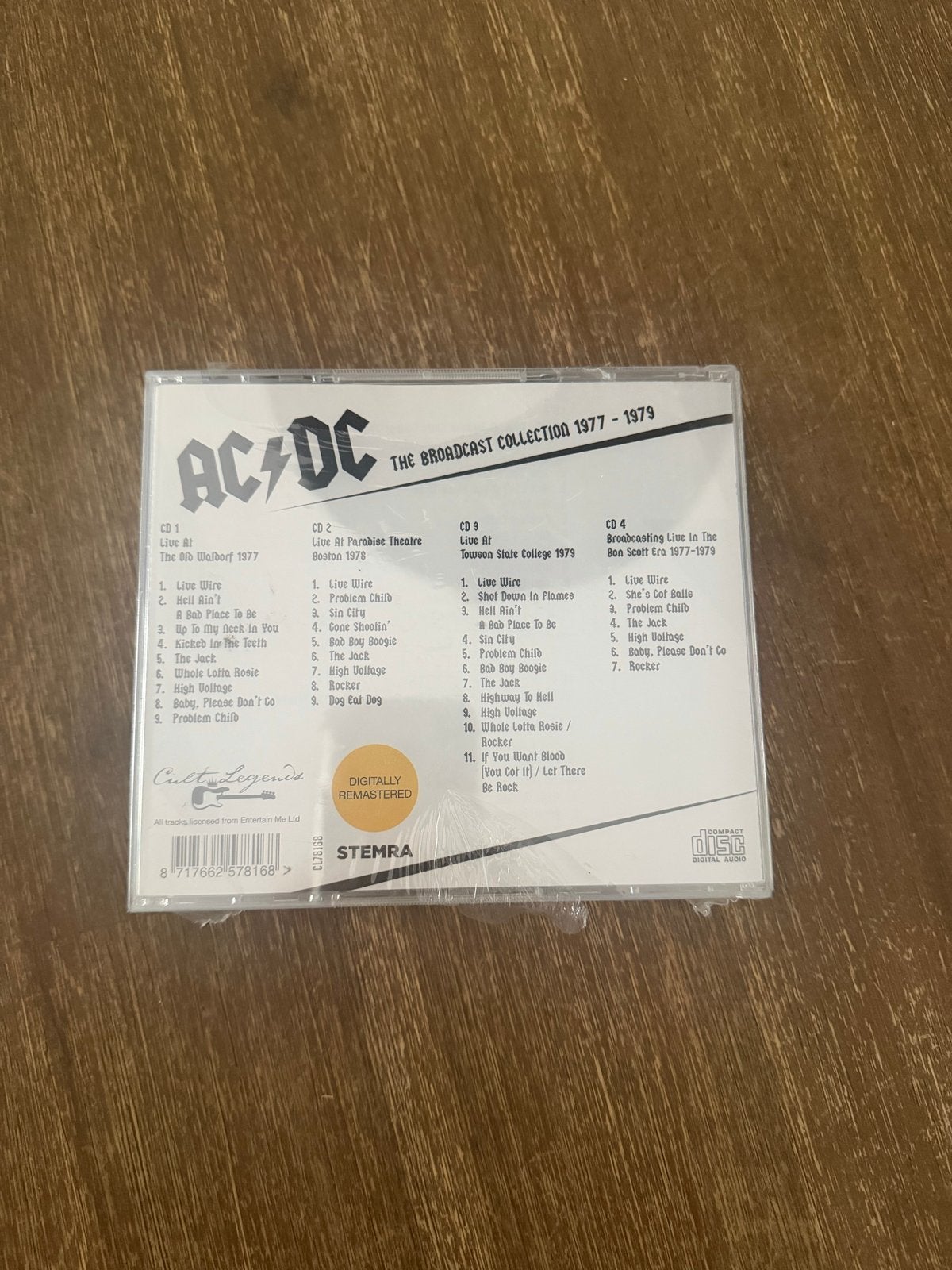 AC/DC - The Broadcast Collection 1977 - 1979 CD Album, Cd's en Dvd's, Rock, Speciale editie, Ophalen of Verzenden, Nieuw in verpakking