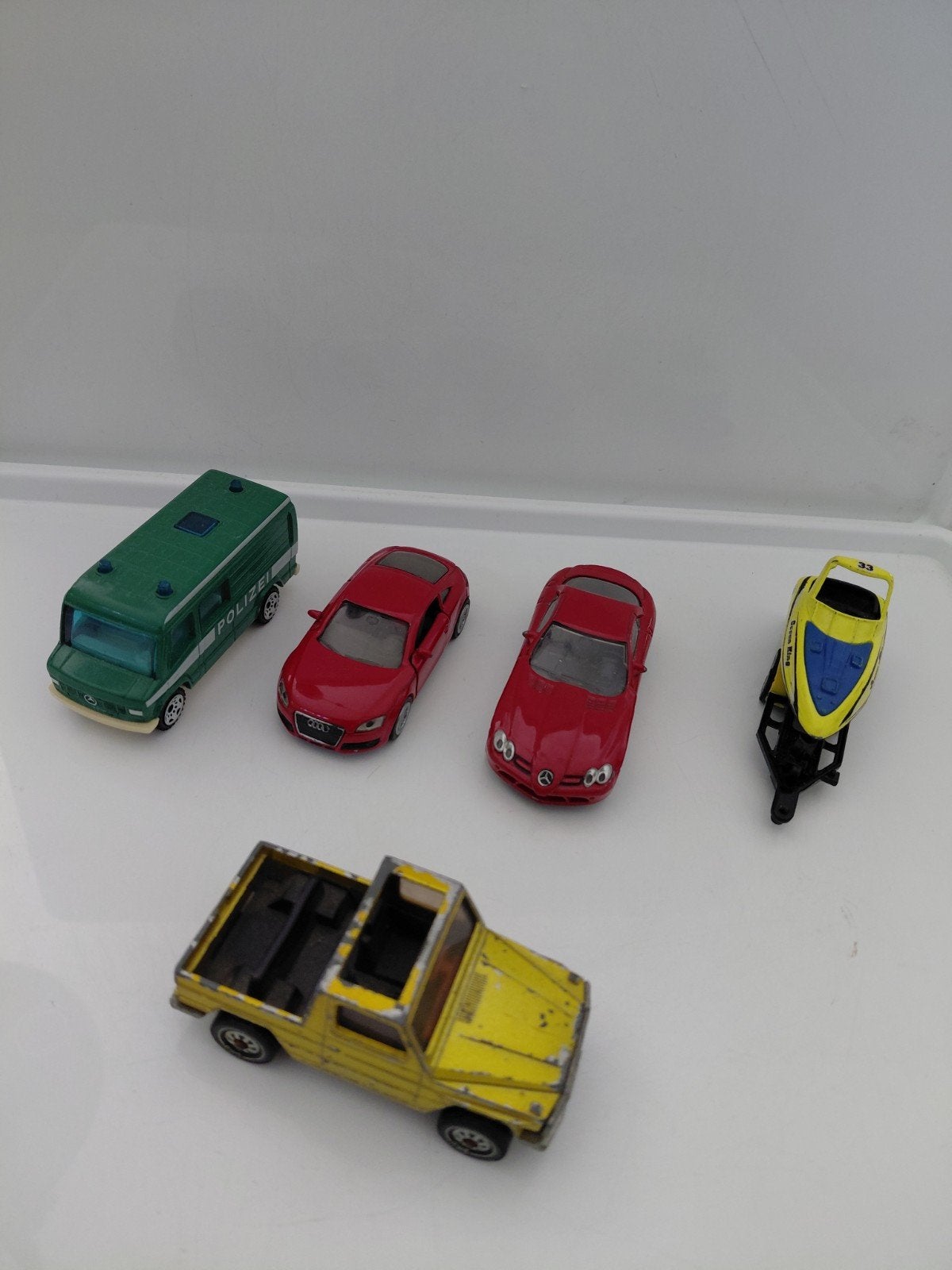 5 st Siku modellen, Hobby en Vrije tijd, Ophalen of Verzenden, Zo goed als nieuw, Auto