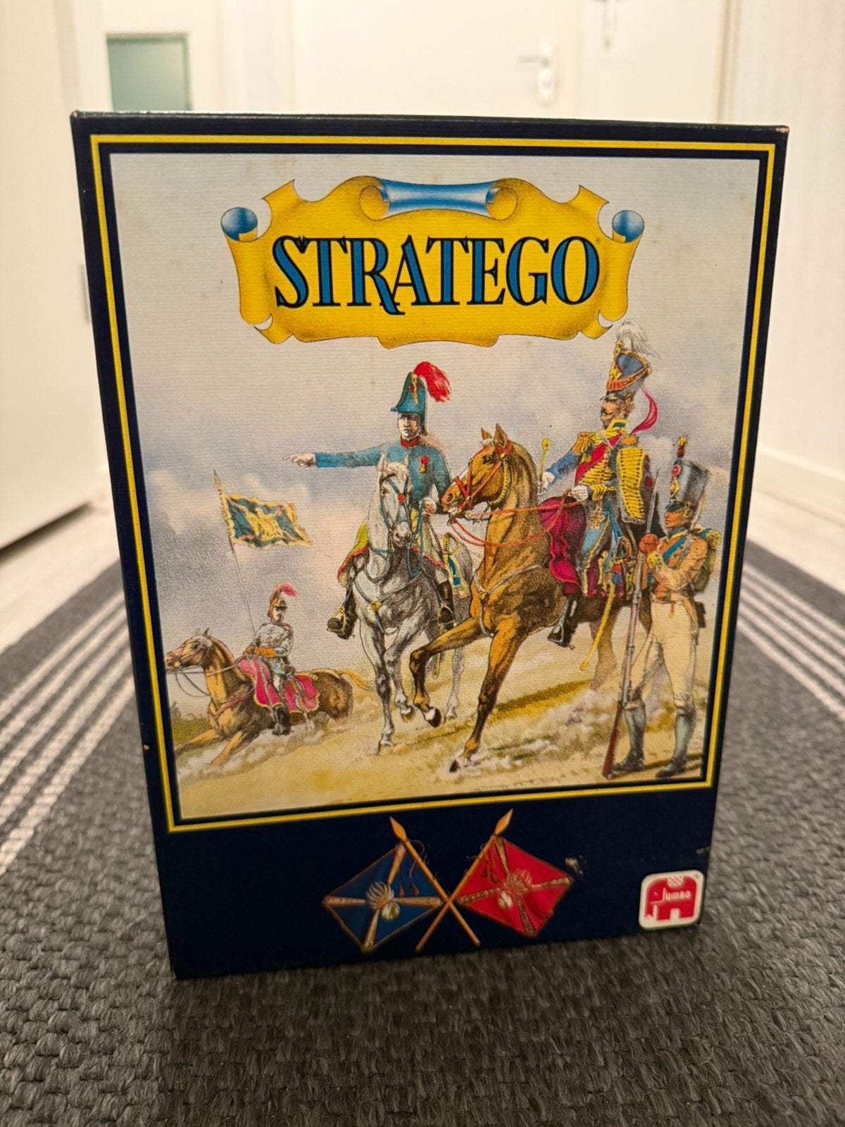 Orginele oude versie van Stratego, Hobby en Vrije tijd, Ophalen of Verzenden, Zo goed als nieuw