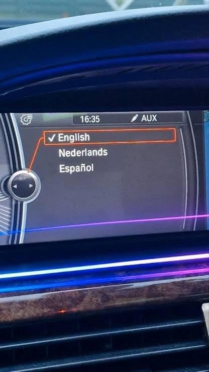 BMW iDrive taal veranderen E- en F-serie, Auto-onderdelen, Ophalen, Nieuw, BMW