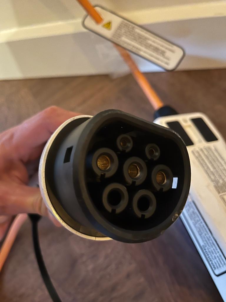 Kia EV Laadkabel thuislader Type 2 (5 a 6 meter), Ophalen of Verzenden, Gebruikt, Laadkabel