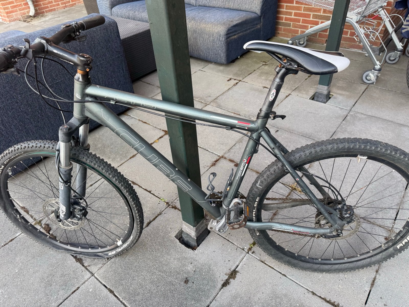 Mountainbike Cube in goede staat - lekke voorband, Fietsen en Brommers, Fietsen | Mountainbikes en ATB, Overige merken, Gebruikt