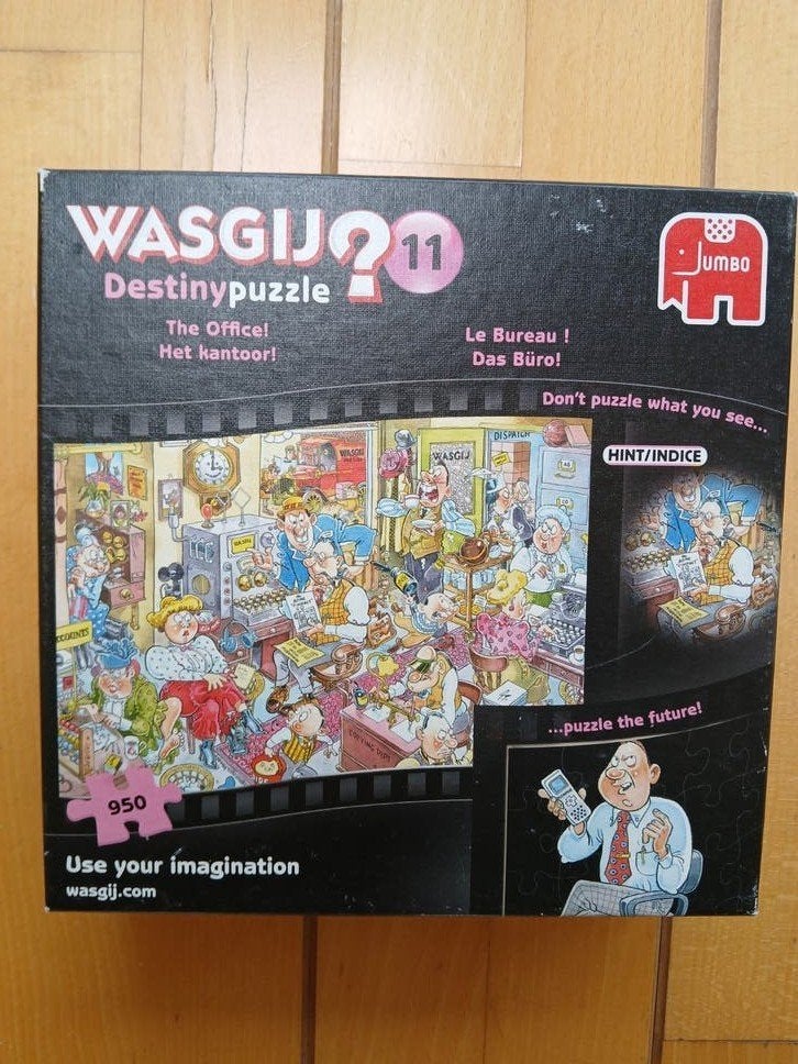 wasgij puzzel 950st 5e, Ophalen of Verzenden, 500 t/m 1500 stukjes, Zo goed als nieuw