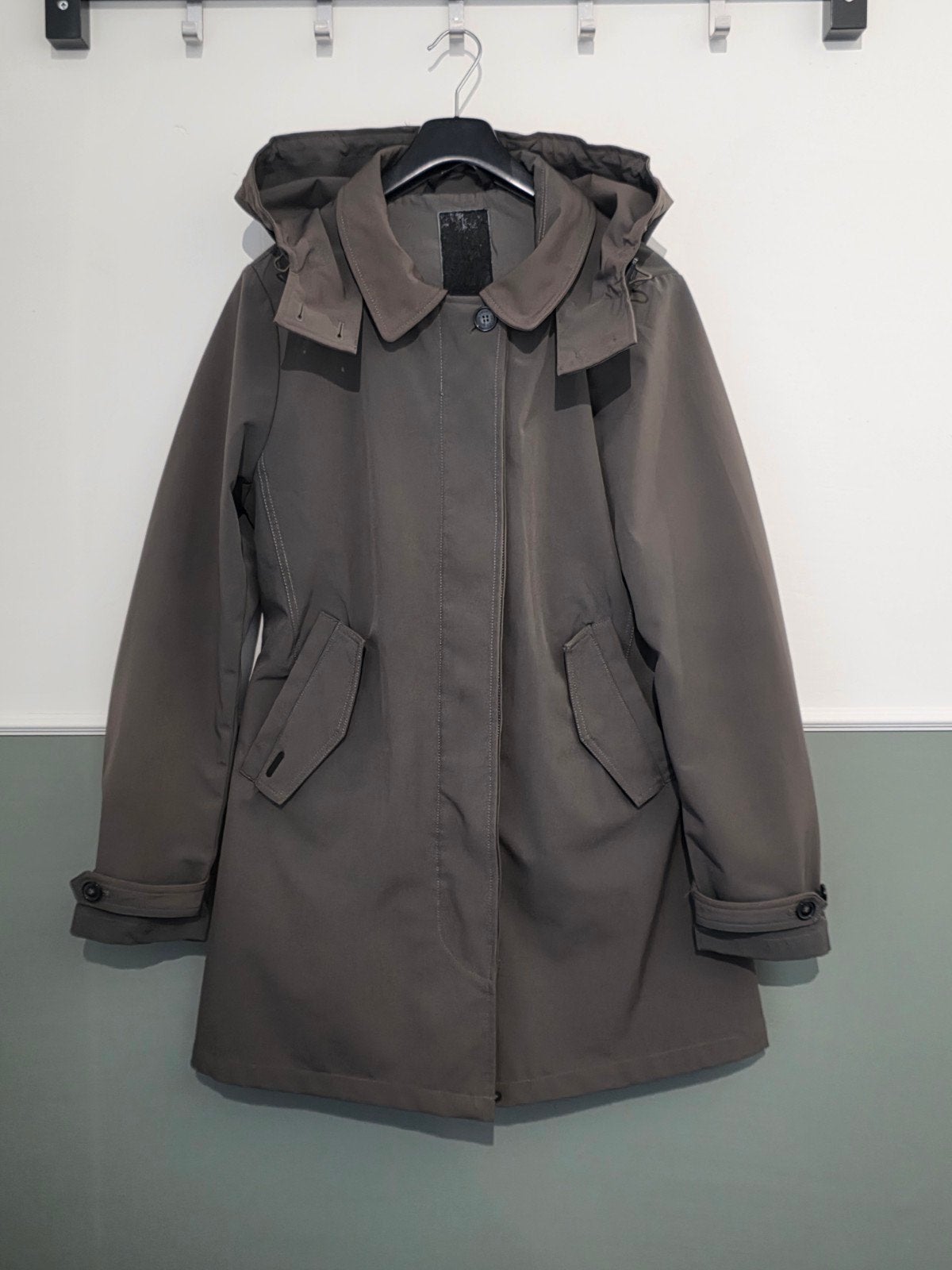 Airforce Long Technical Shell Jacket jas zomerjas maat XL, Airforce, Ophalen of Verzenden, Maat 46/48 (XL) of groter, Groen