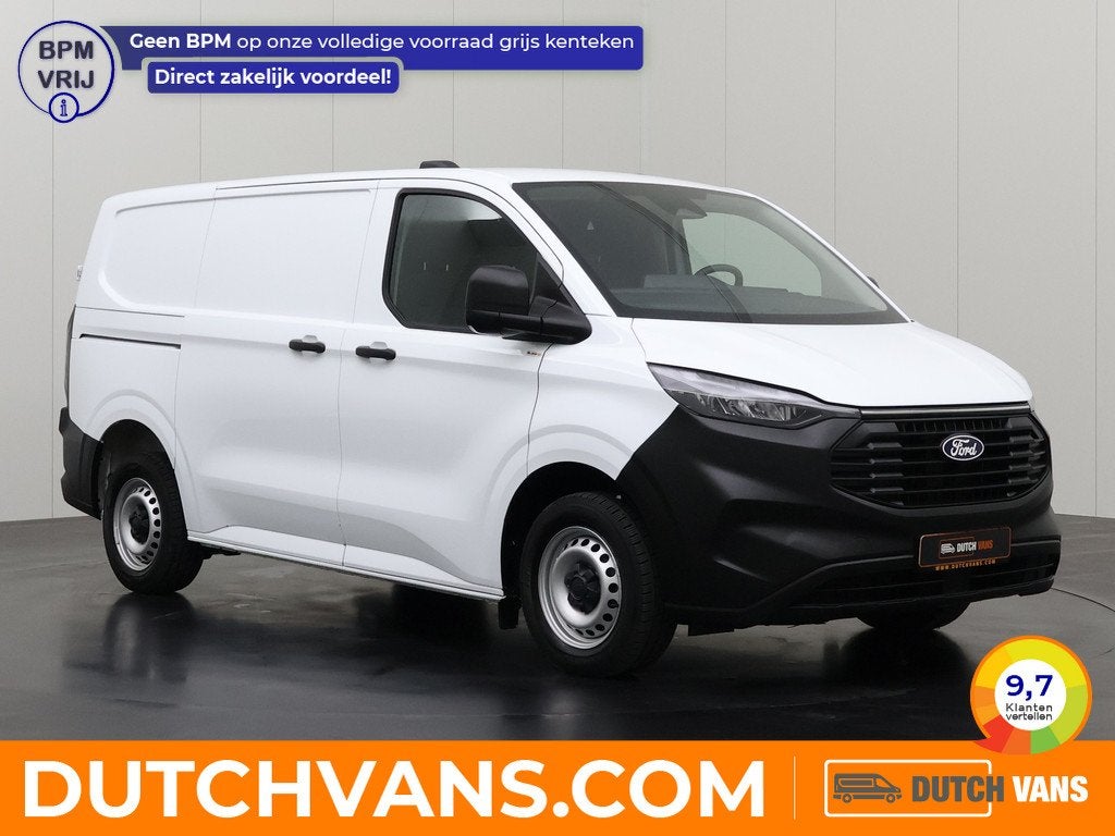 Ford Transit Custom 2.0TDCi Business Digital Cockpit | Multi, Auto's, Stof, Gebruikt, Multifunctioneel stuurwiel, Wit