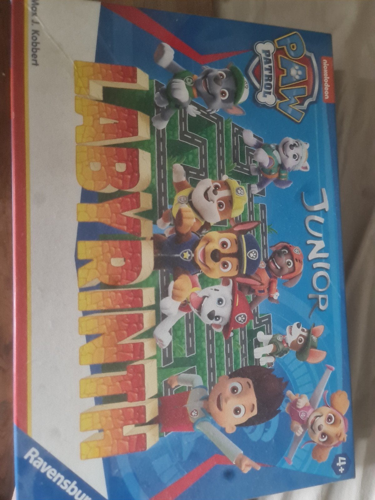 Paw Patrol Junior Labyrinth bordspel Ravensburger, Drie of vier spelers, Ophalen of Verzenden, Gebruikt, Ravensburger