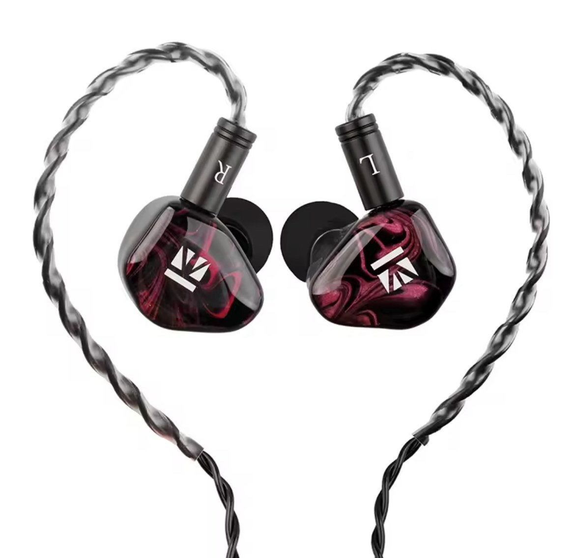 KBEAR KB01 RED In-Ear Headphones & Storage Case *NIEUW*, Overige merken, Nieuw, Ophalen of Verzenden, Draagtas/etui