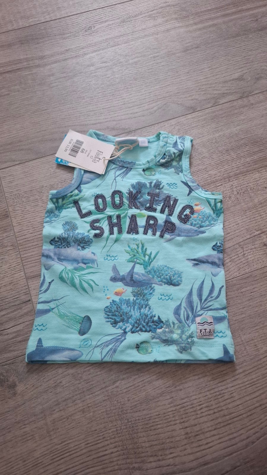 Nieuw shirtje, Kinderen en Baby's, Babykleding | Maat 68, Nieuw, Ophalen of Verzenden, Feetje, Jongetje
