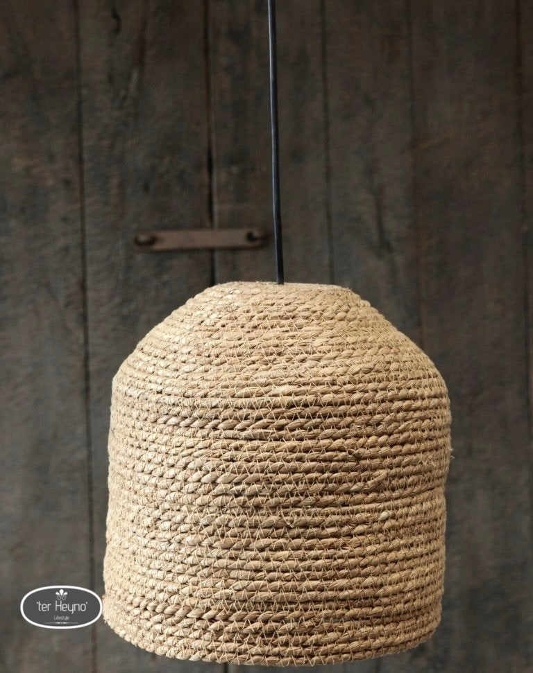Hanglamp Sisal natural S boho touw stoer sober landelijk, Huis en Inrichting, Lampen | Hanglampen, Verzenden, Nieuw, Boho bohostyle stoer sober stoere sobere landelijk landelijke